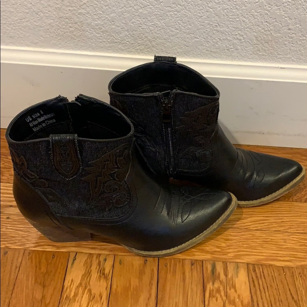 Very Volatile Los Angeles cowboy booties